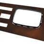C107 SHIFTER WOOD COVER 71-81(W/HAZARD,POWER WINDOW)(BURL WOOD), 280SLC 74-81, 350SLC 71-80 380SLC 80-81 450SLC 73-80 500SLC 80-81, MB07013CB