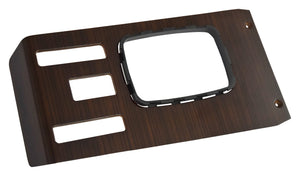 C107 SHIFTER WOOD COVER 71-81(W/HAZARD,POWER WINDOW)(ZEBRANO WOOD), 280SLC 74-81     350SLC 71-80     380SLC 80-81     450SLC 73-80     500SLC 80-81, MB07013CA